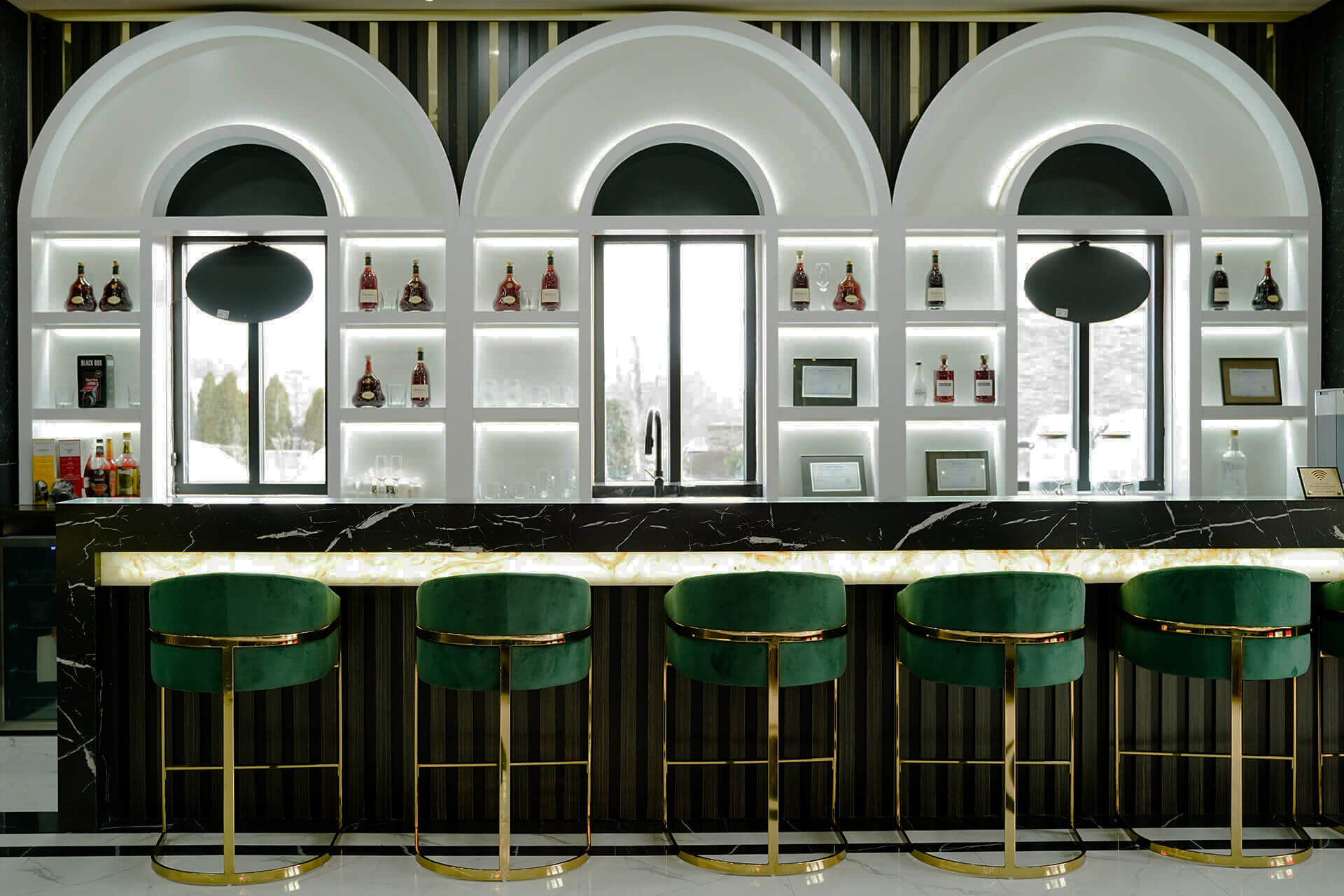 Luxury salon interior slide 1 placeholder